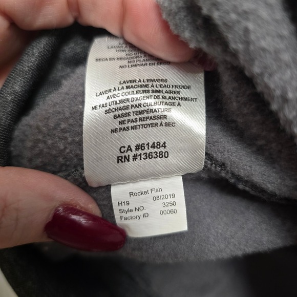 Houston Texans Football Hoodie Athletic Pullover Mens Sz L Charcoal Gray Pockets - Picture 7 of 7